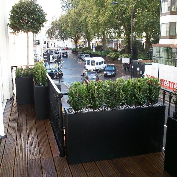 Bespoke planters small Balcony London