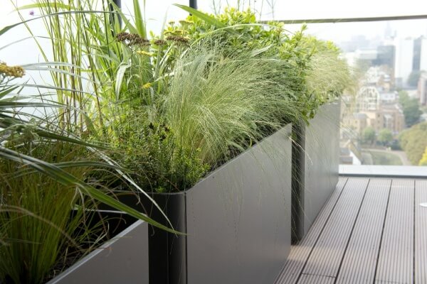 Fibrecement designer planters