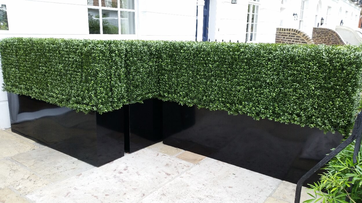 Outdoor Artificial Plants London Planters