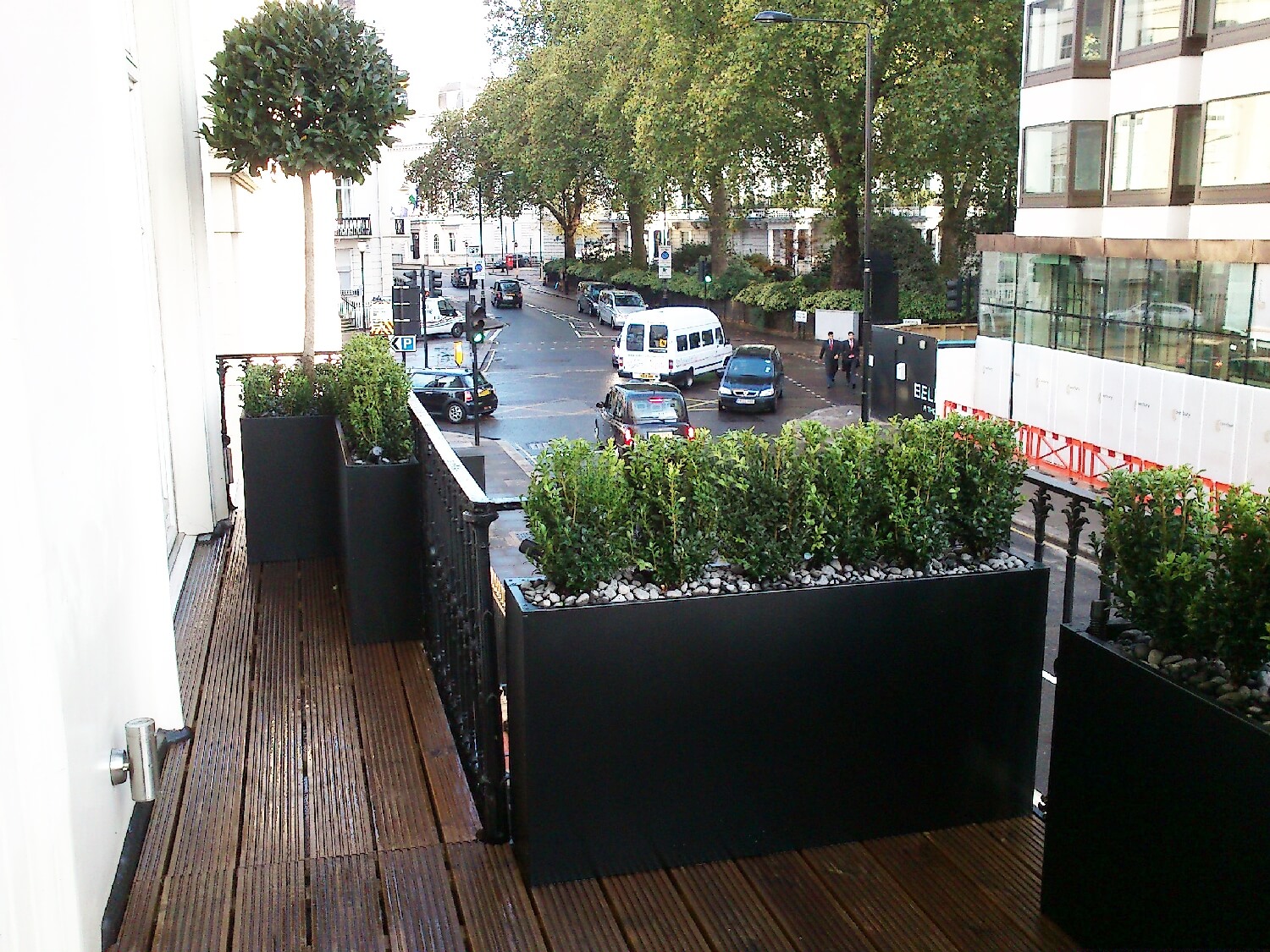 Picture of Bespoke planters small Balcony London – London Planters