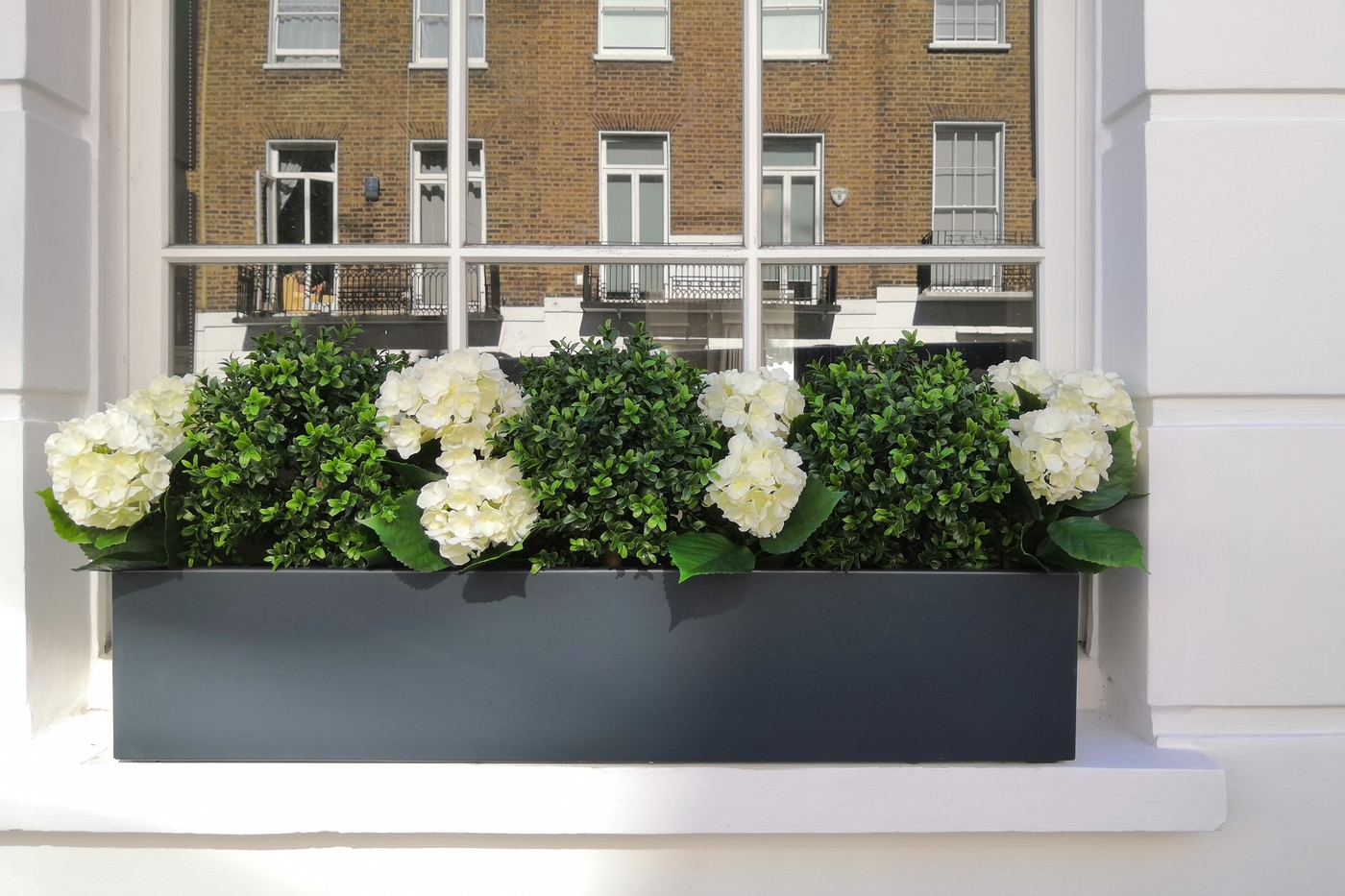 Artificial on sale window boxes