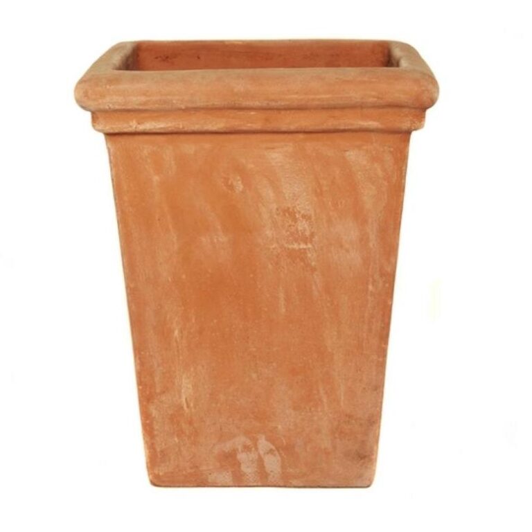 Terracotta Camelia Square Pot London Planters