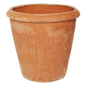 Camelia Round terracotta planter